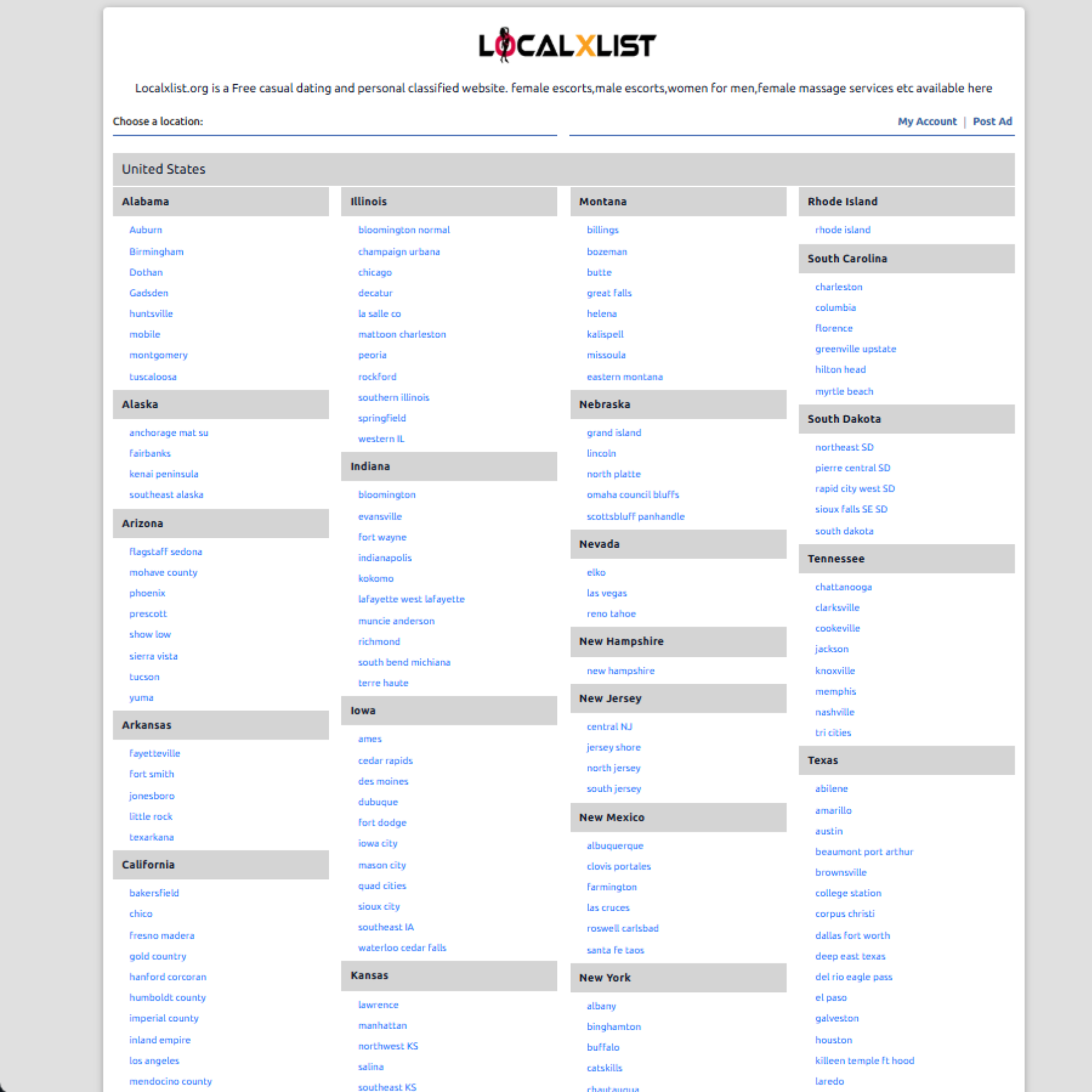 Localxlist preview